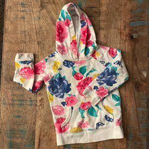 !~ CARTER'S Floral Hoodie 2T ~!
